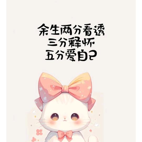 余生爱己
