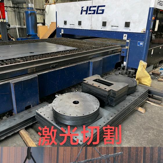 乐从激光切割:钢结构加工厂