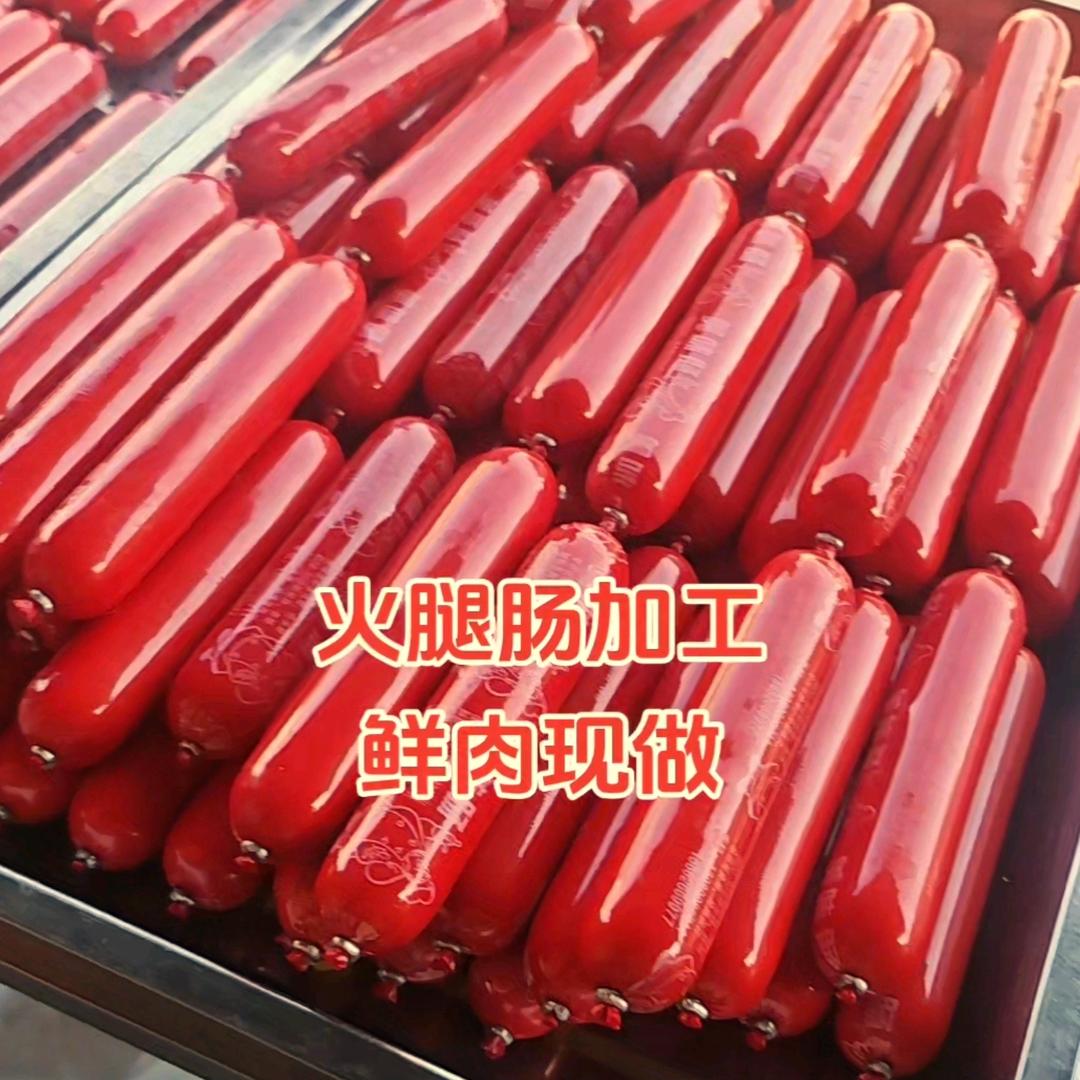 鲜肉火腿肠烤肠加工