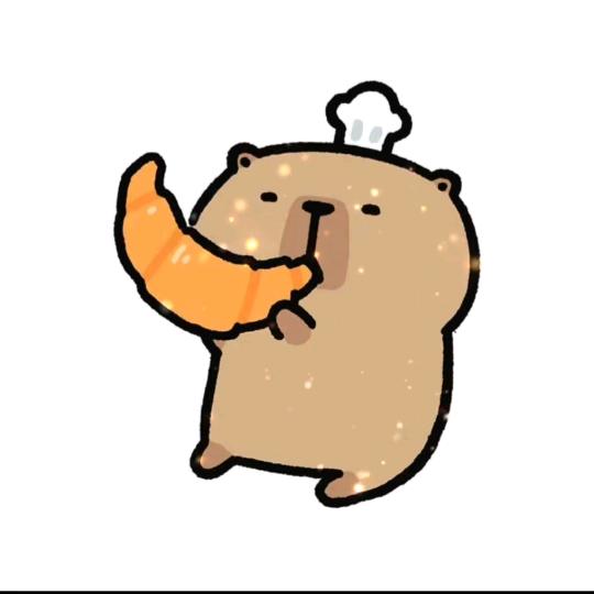 贪吃的小卡皮巴拉🐱🐾