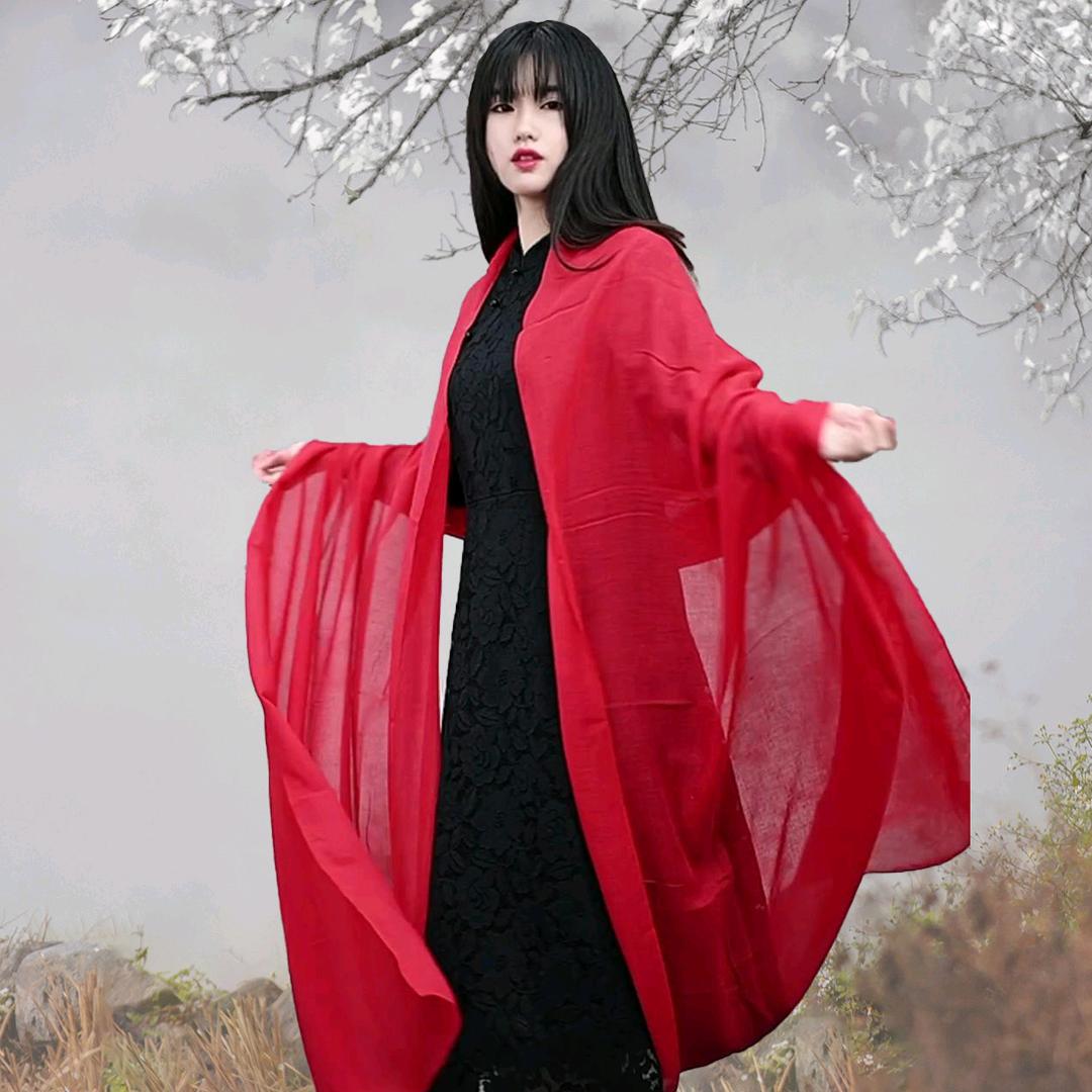 春不晚～围巾