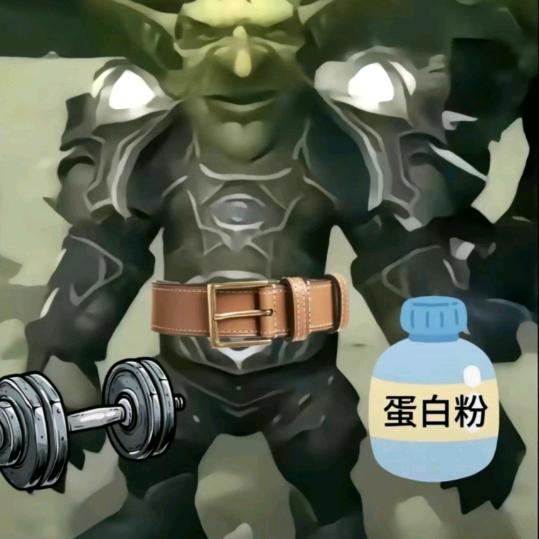 健身哥布林头像