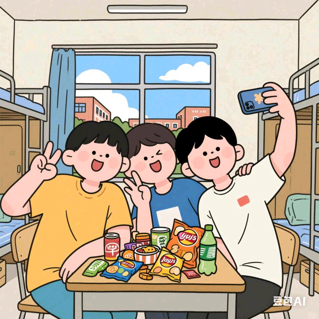 宿舍三剑客