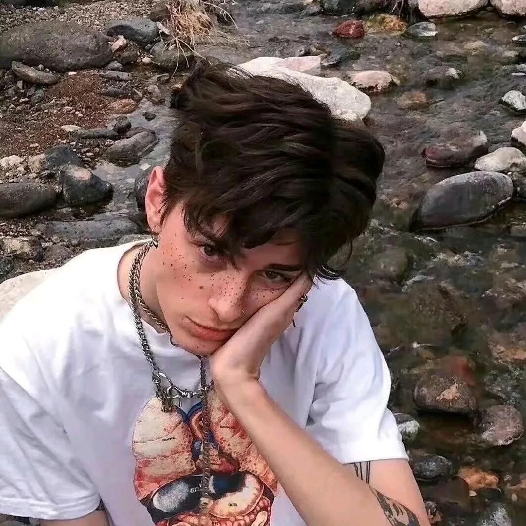 （: