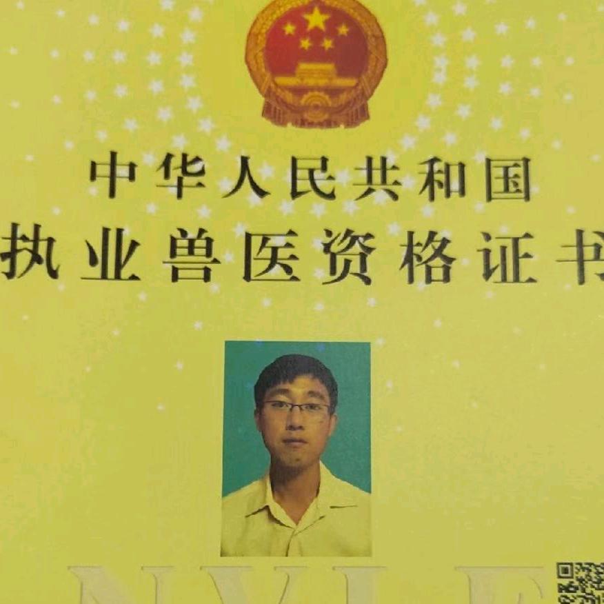 执业兽医 李建涛