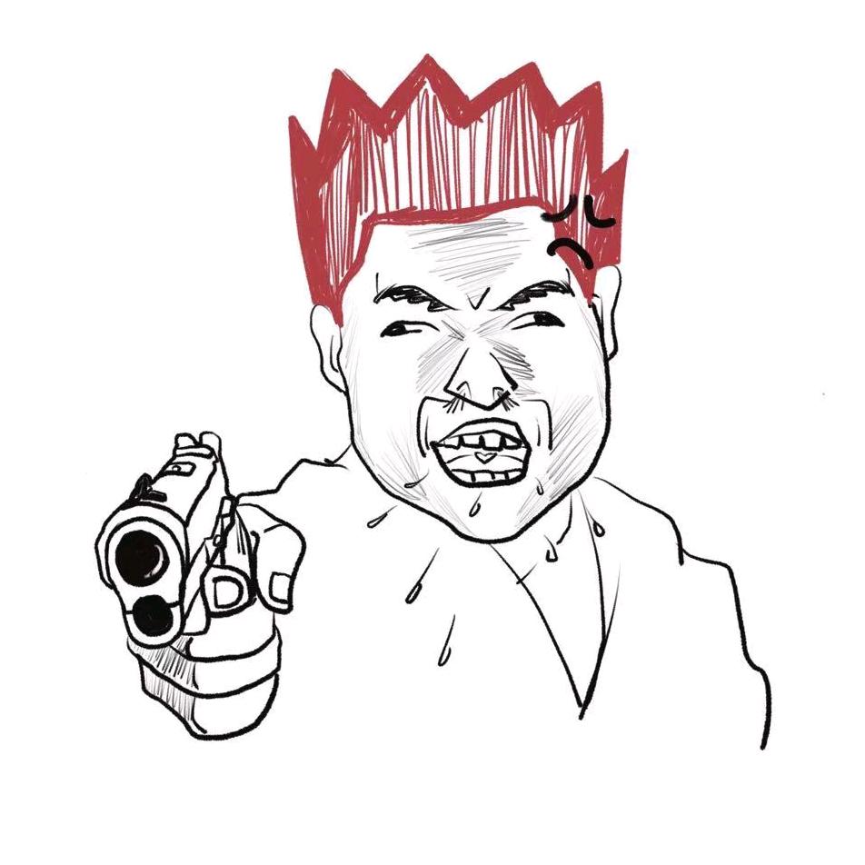 炎小二（抽象画）