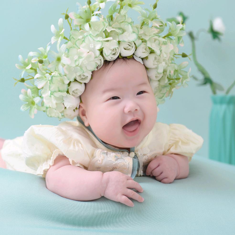 囡囡瑶儿（5月龄）涨粉粉中