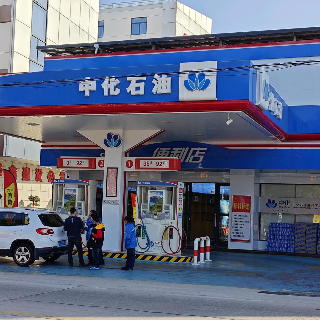 中化石油加油站(洛白路店)中化石油下埭加油站