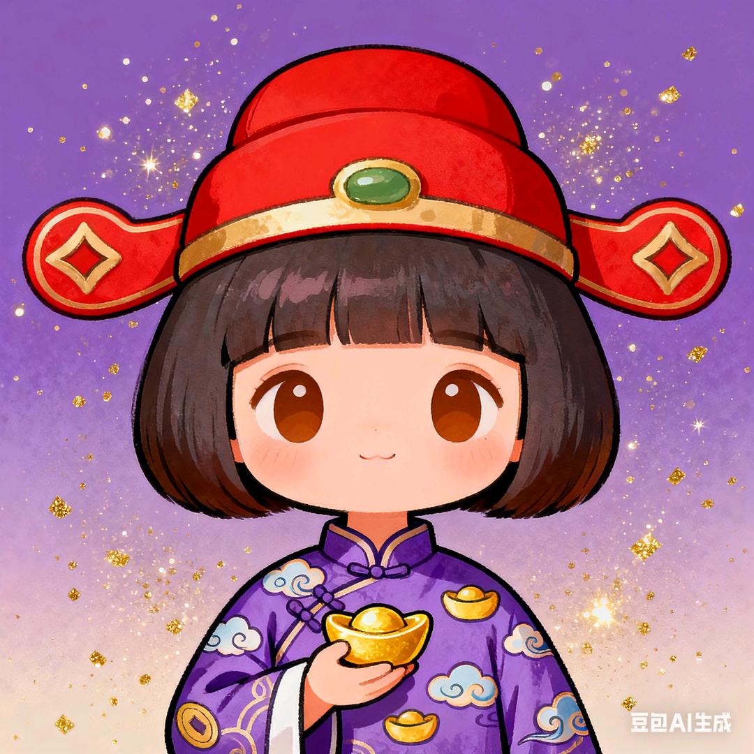 二月是只招财猫