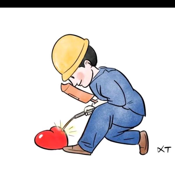 焊工老师萱萱