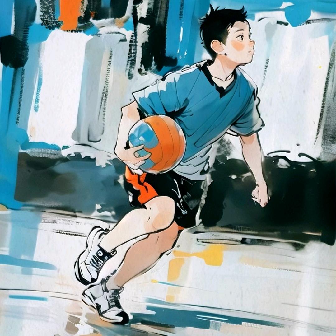 铭浠 14#底角叉腰少年