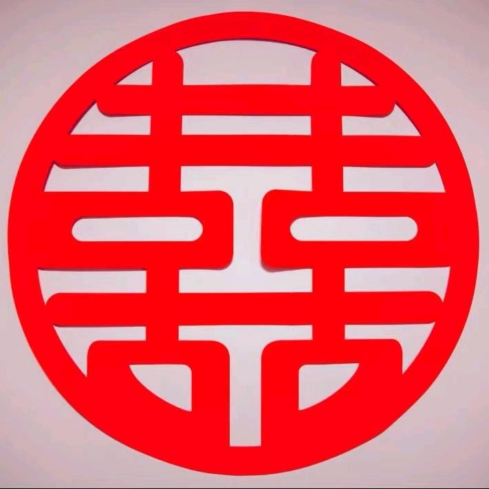 结婚用的上拜用品会客桌椅灯笼长廊