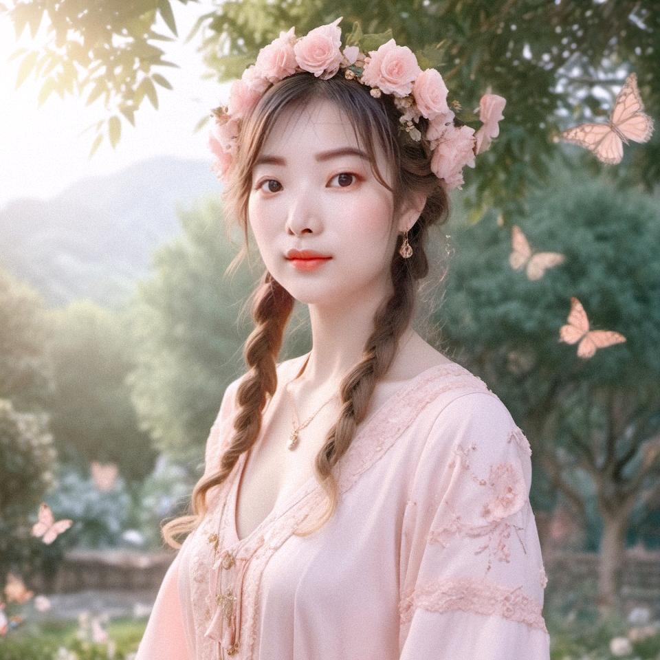 鸢尾花绕指间的妖娆