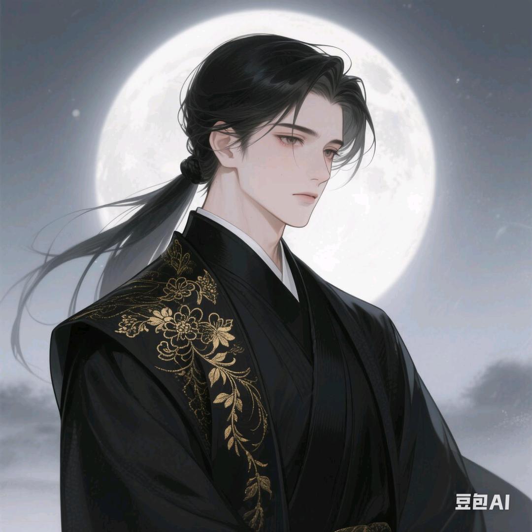 月下孤影