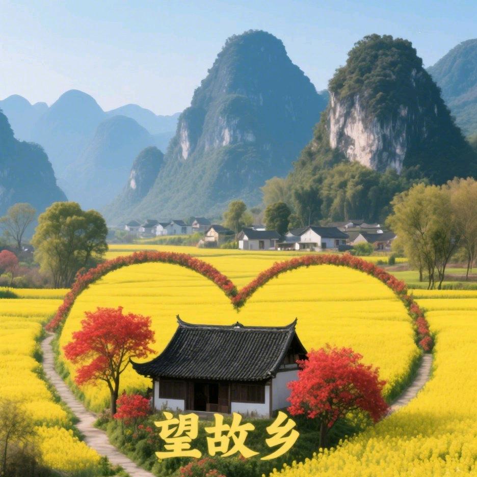 农村小伙《望故乡》