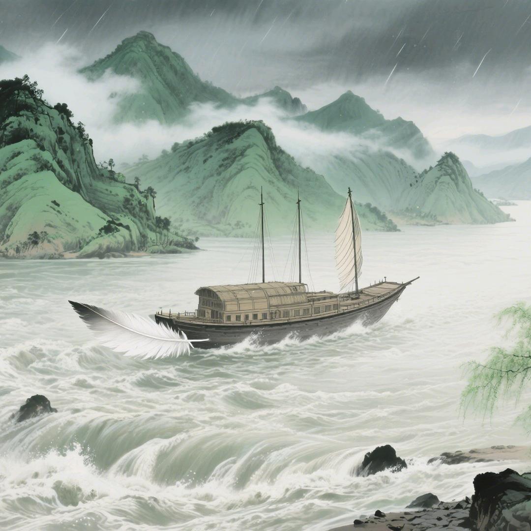 船入江河任自游