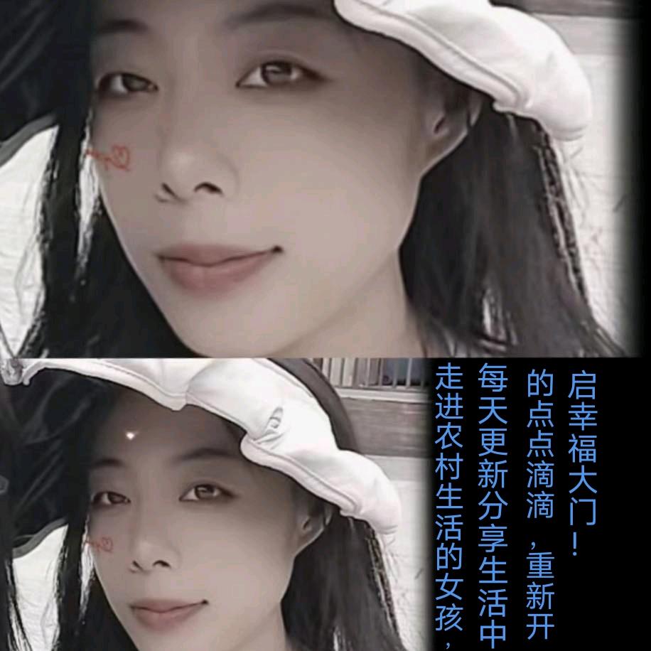 走进农村生活的女孩