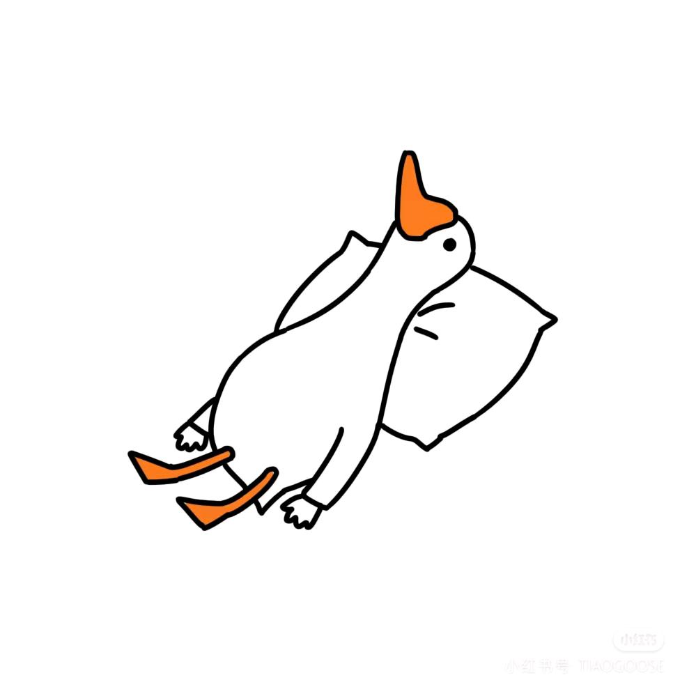 一只鹅
