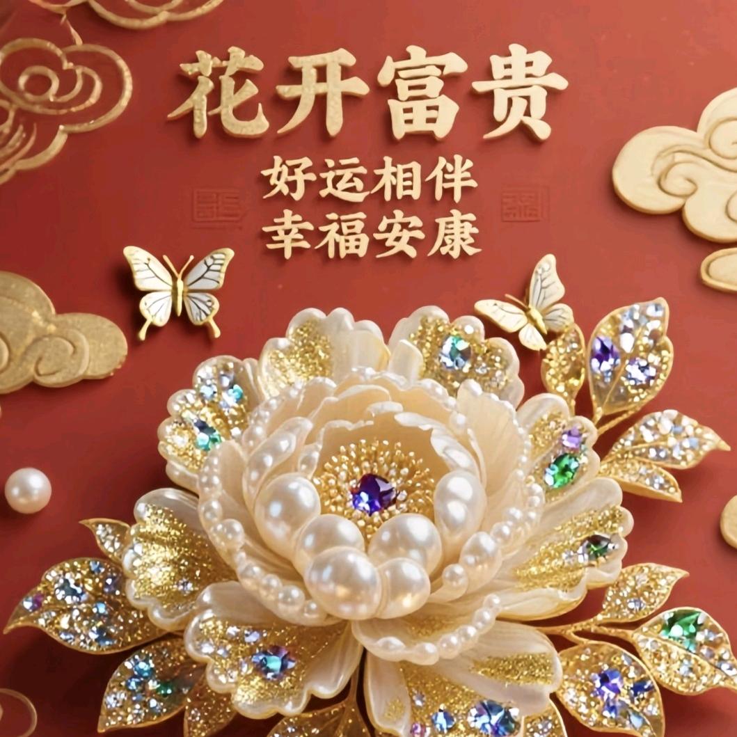 祝：健康富有顺遂发财平安有内涵