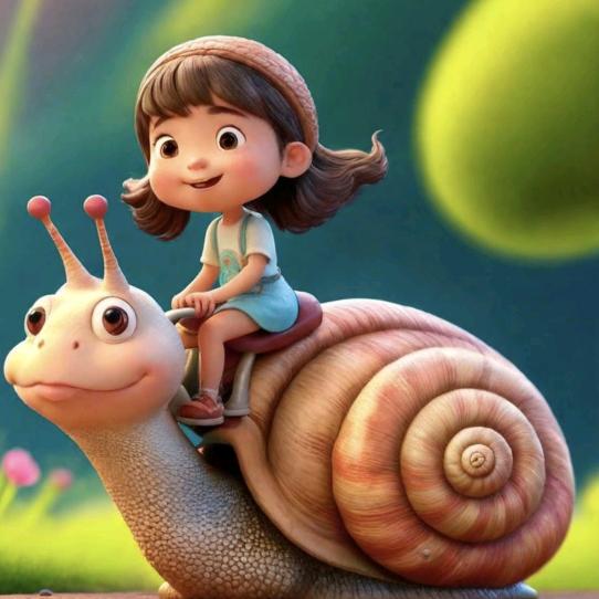 骑着蜗牛闯天下