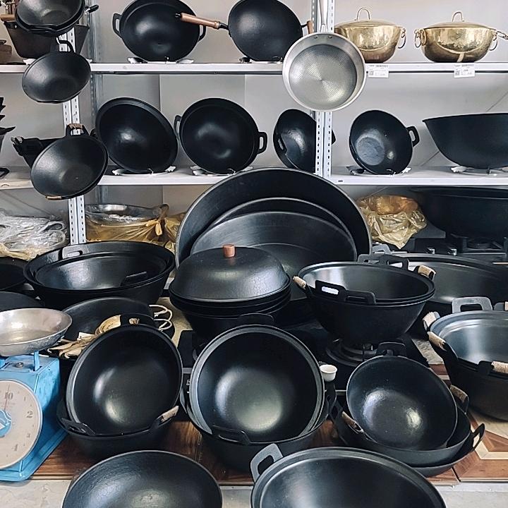 山西农村老铁锅