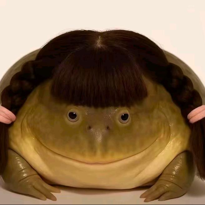 傻笑的胖妞儿
