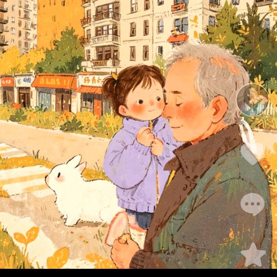 可爱妤和老外公