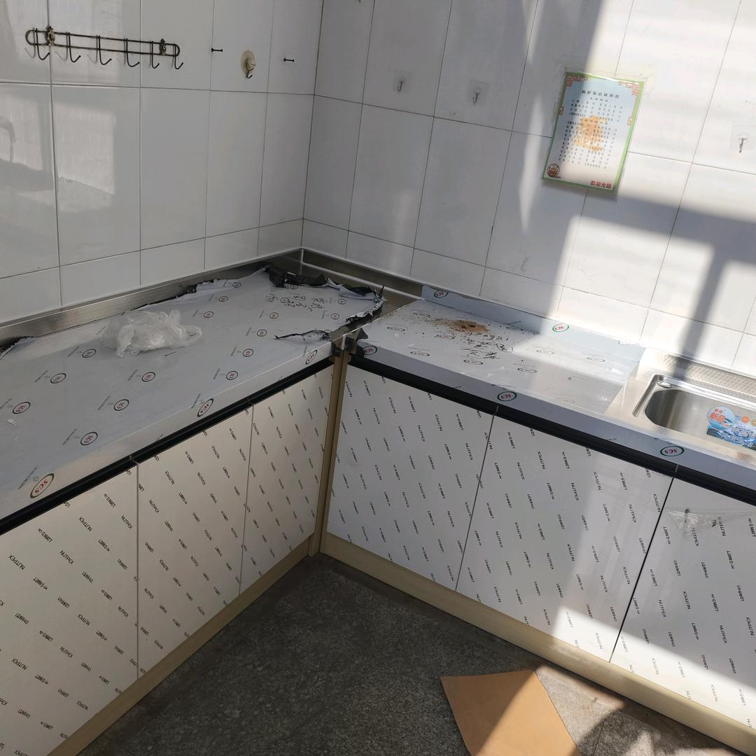 桥头周磊不绣钢厨柜，柴火灶