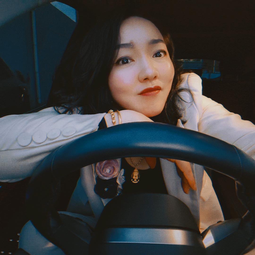 为目标奋斗的女人