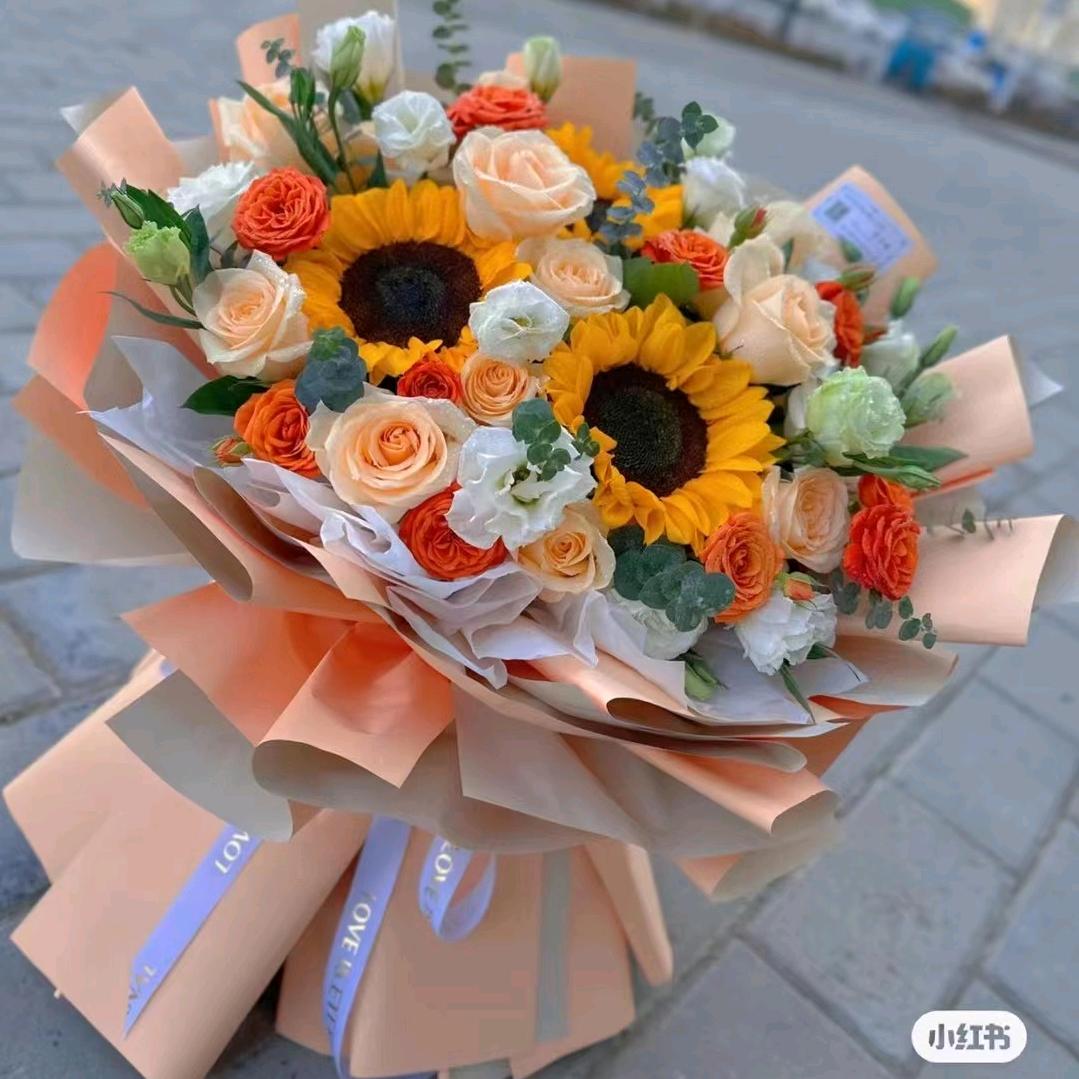 520外卖同城花店白雪公主花思忆