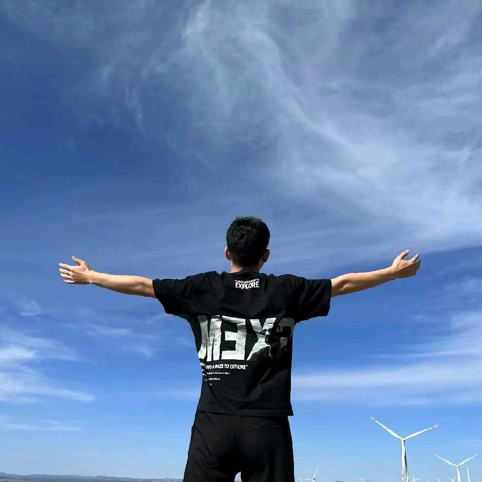 晚风中闪过