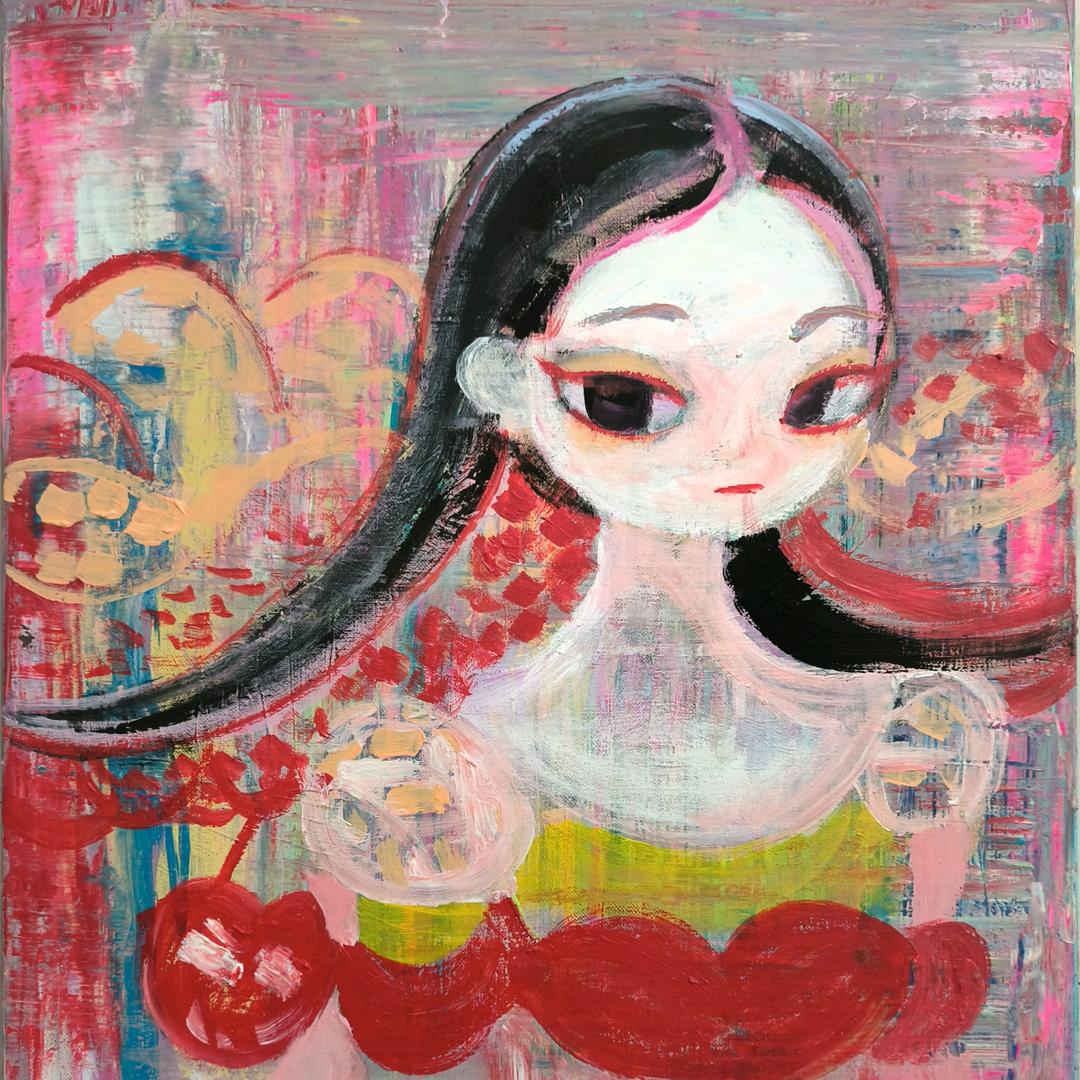 薏茹在画画