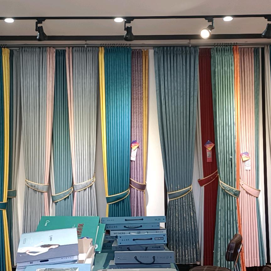 织颜窗帘，壁布裕和107号