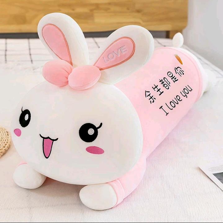粉红大布娃娃