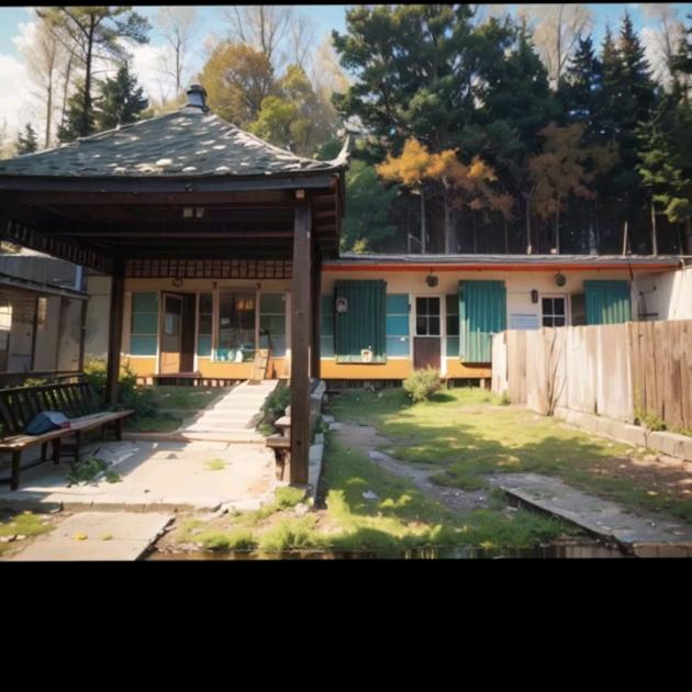 晨菊小院·山野·桃江