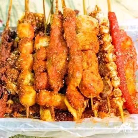老式炸串串
