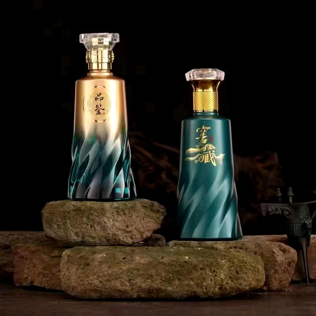 晶制品玻璃酒瓶包装
