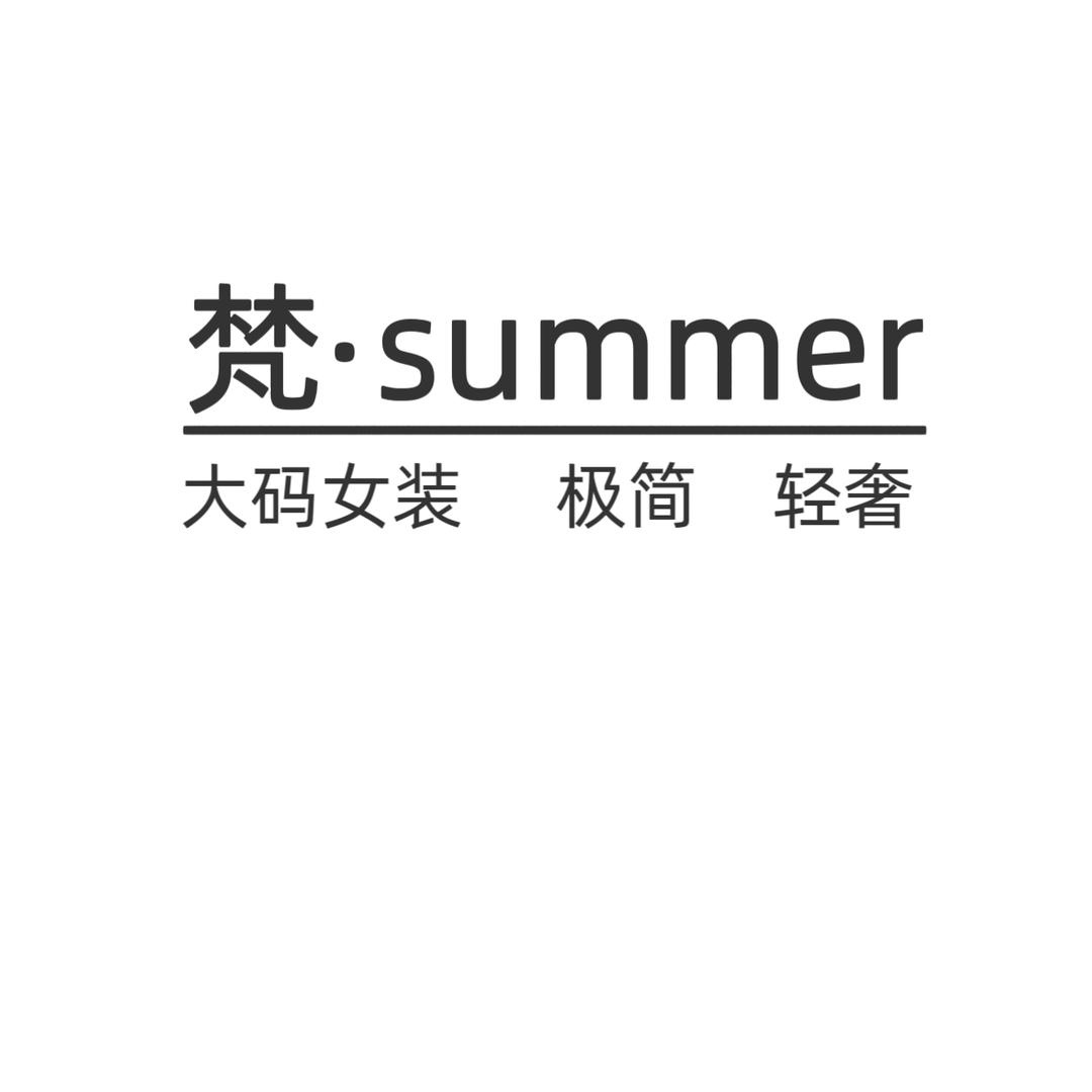 梵极简轻奢大码女装