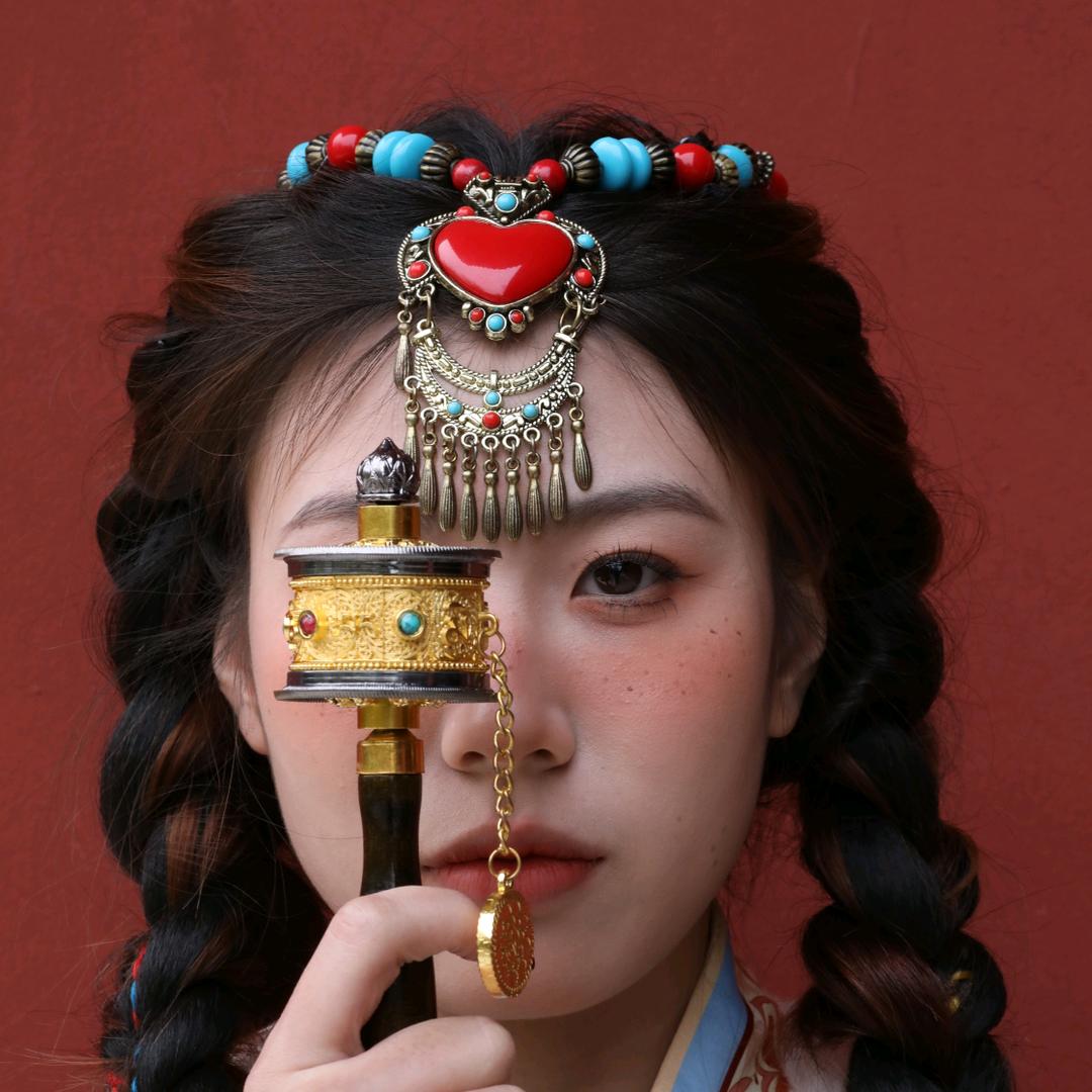 在雄安拍汉服