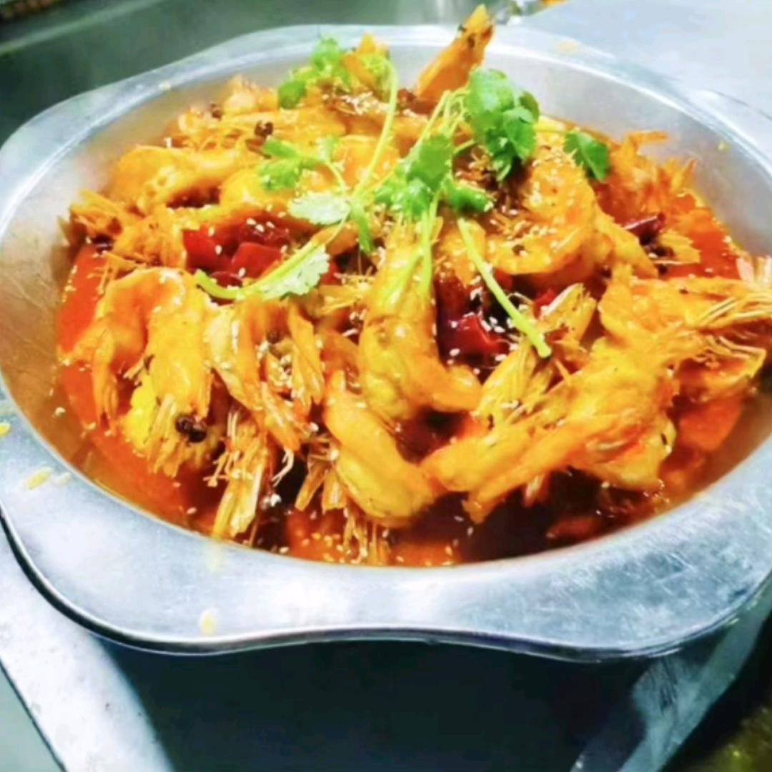 干锅香辣虾