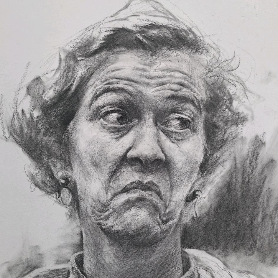 陈咸盐素描