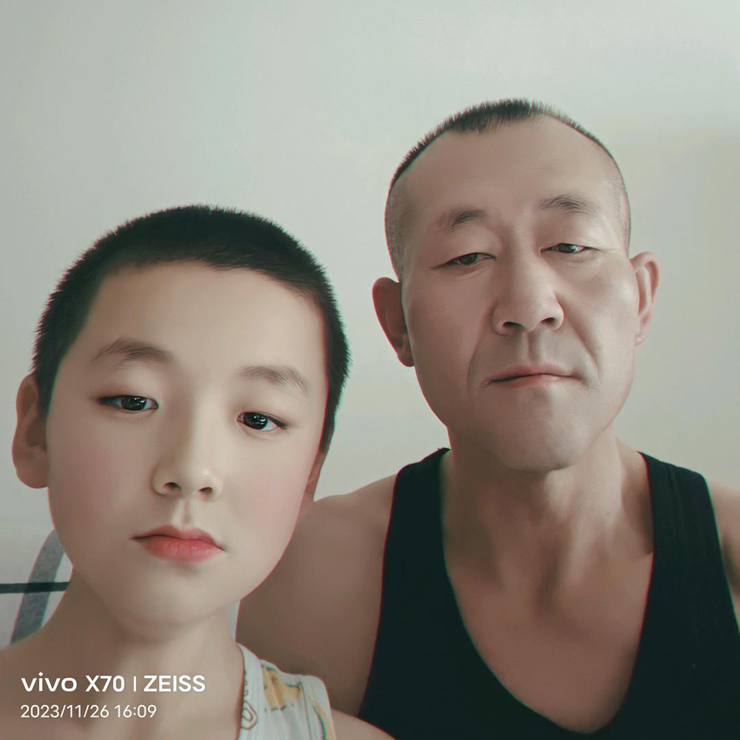 父子俩的生活