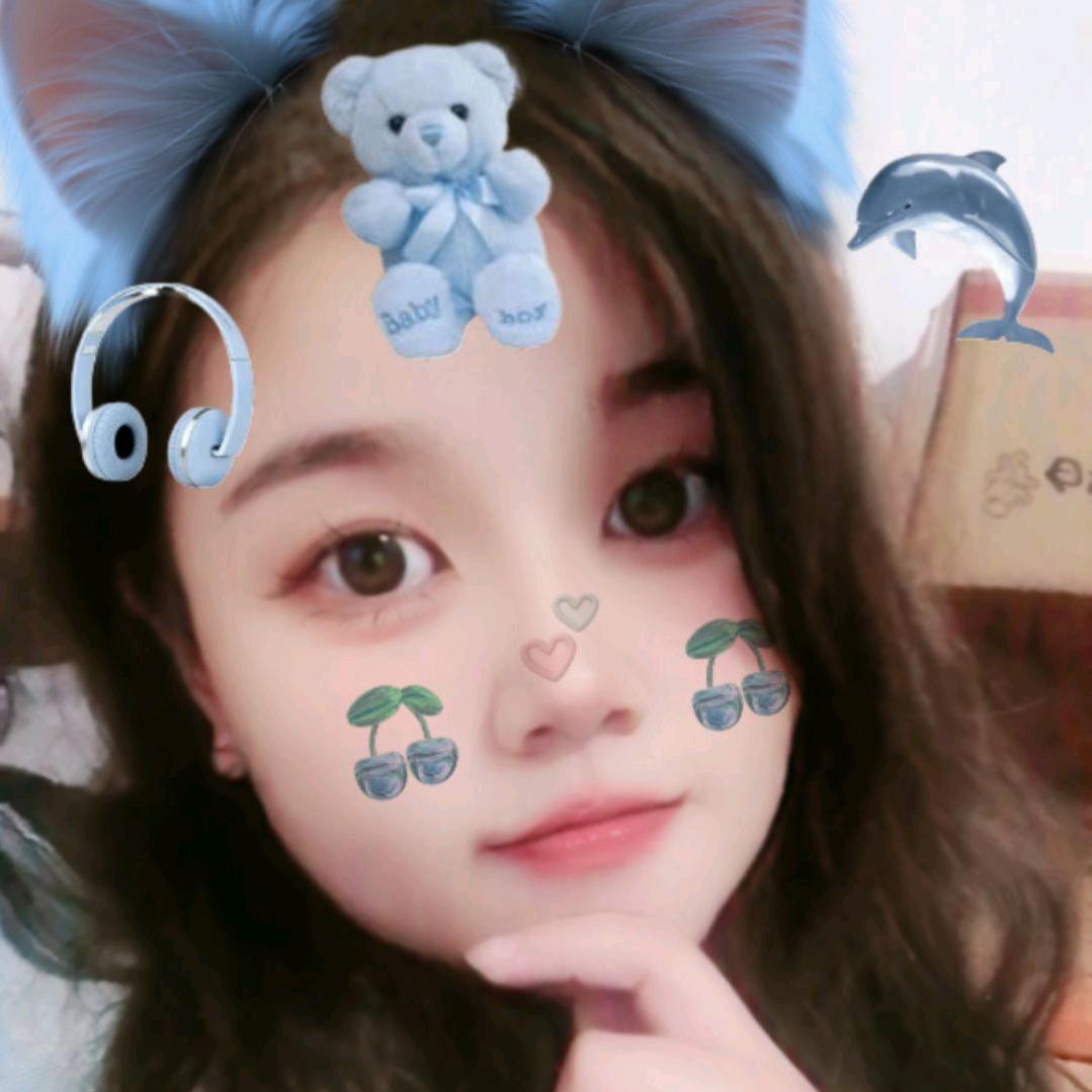 努力微笑