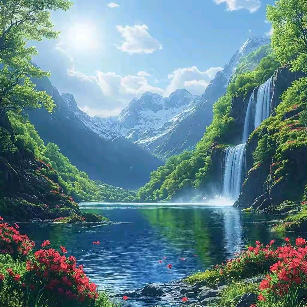 🌈湖里一滴水