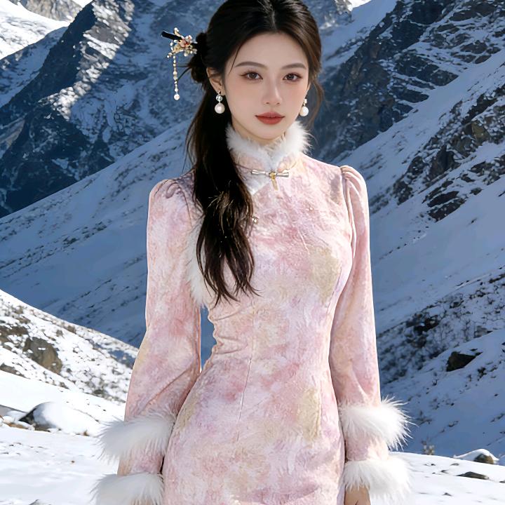 画报里的旗袍娘