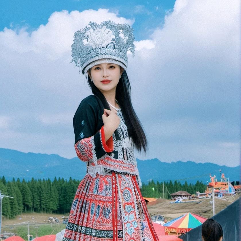 苗家姑娘。