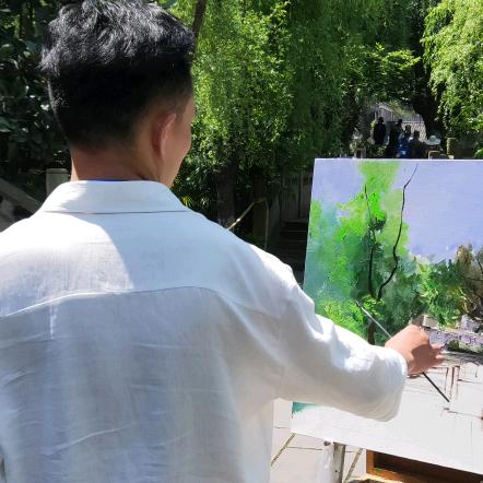 王江油画