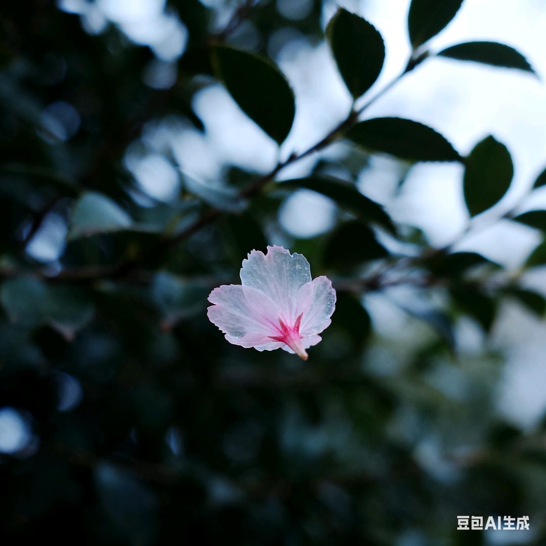 花怎么会落呢