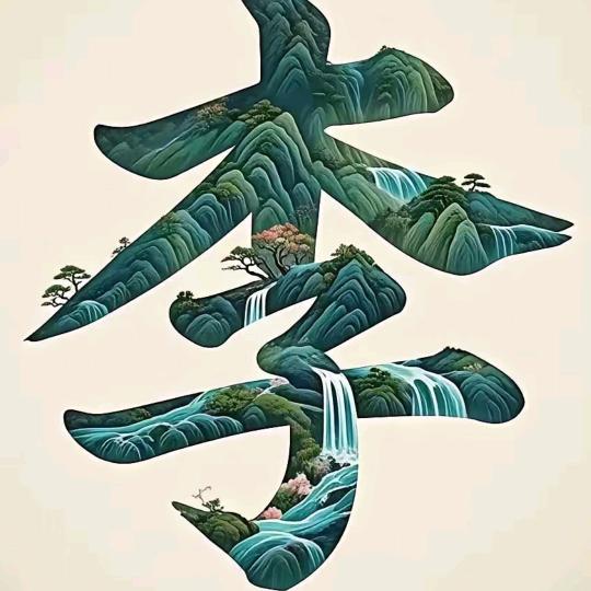 知足手写