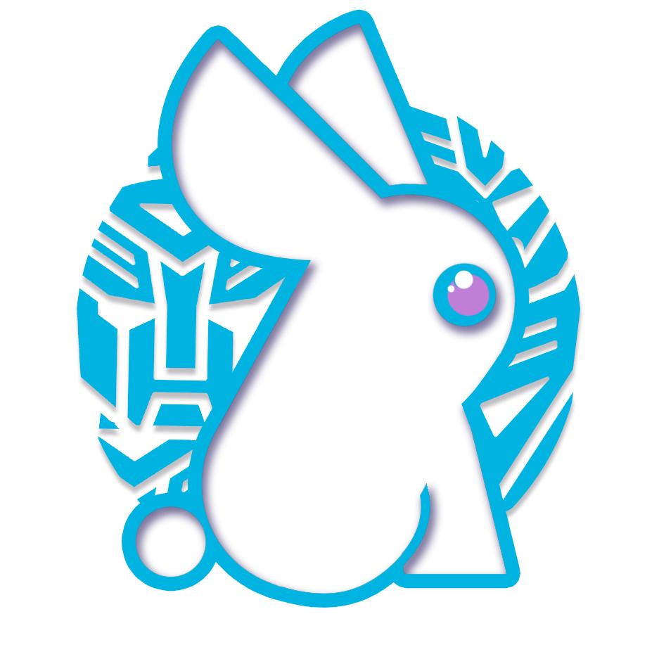 蓝兔子逗逗